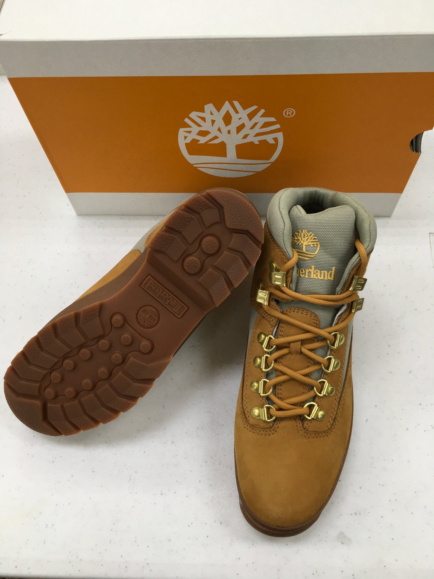 TIMBERLAND EURO HIKER LACE UP WHEAT NUBUCK TB0A28GY 754