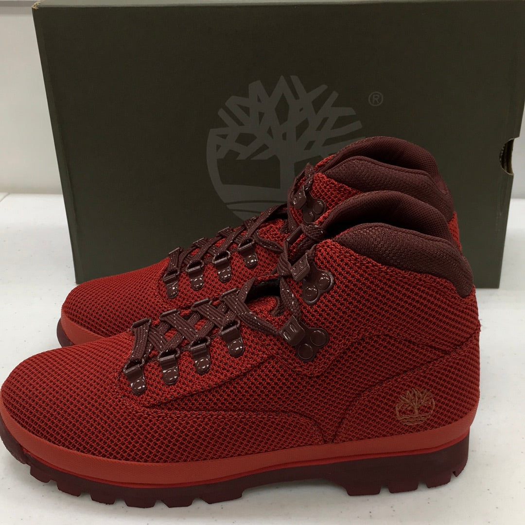 TIMBERLAND EURO HIKER MID HIKER MEDIUM RED KNIT MEN'S SHOMMES TB0A10AB 625