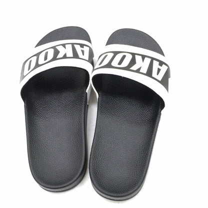 AKOO KICKERS SLIDE BLACK 711-0800