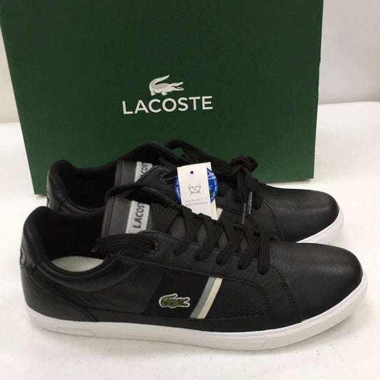 LACOSTE EUROPA FAS SPM LEATHER/TEXTILE BLK/GRY 7-26SPM0016231