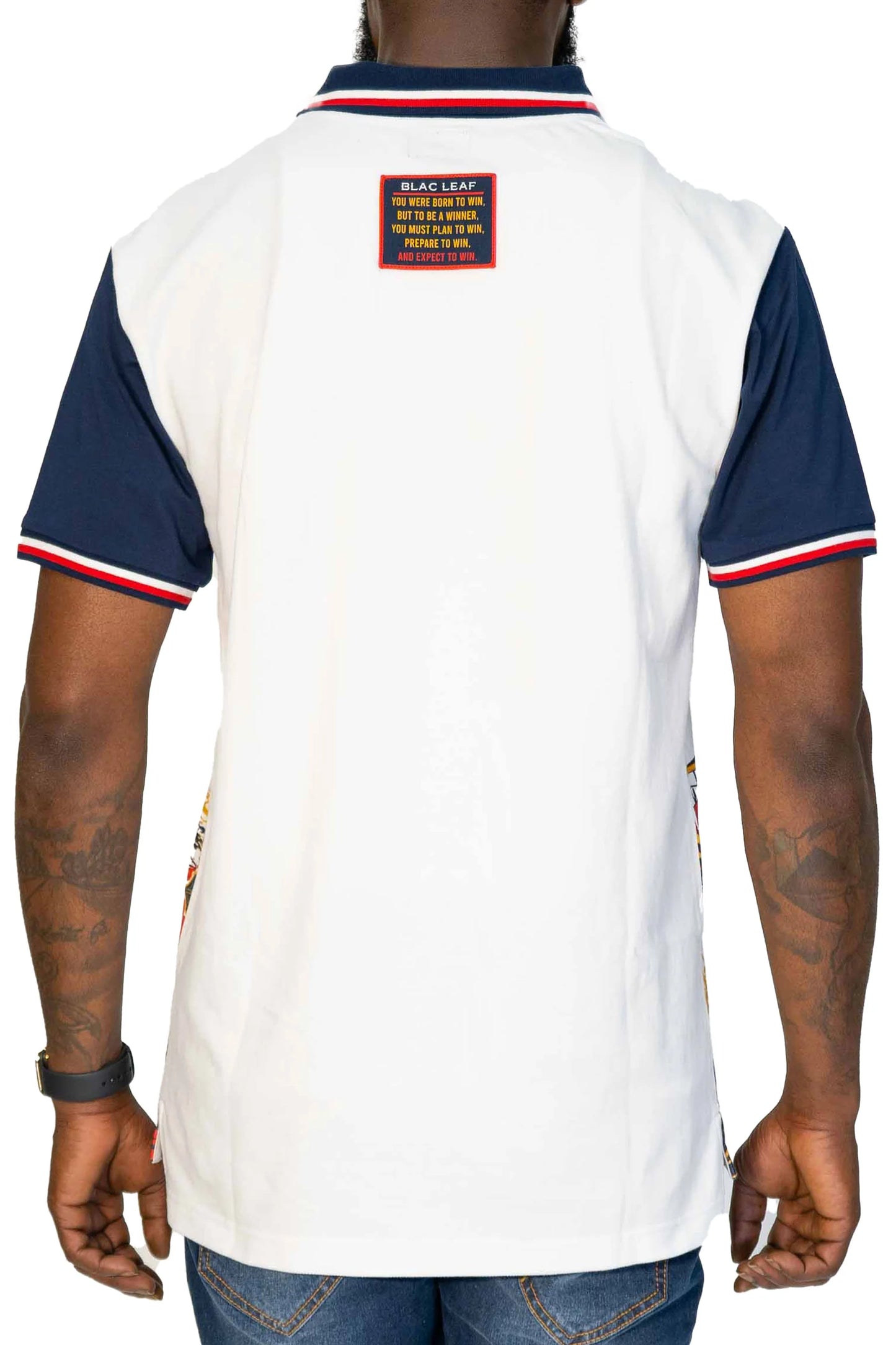 BLAC LEAF SMITTY WOOD POLO SHIRT BLH123-105