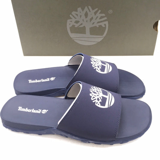 TIMBERLAND FELLS SLIDE NAVY WHITH WHITE MENS TB 0A1XAP 410