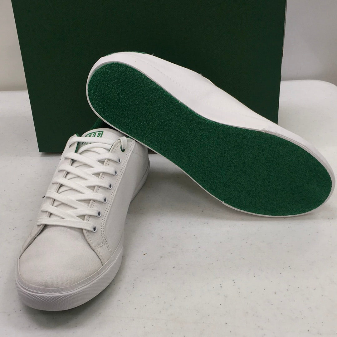 LACOSTE GRAD VULC TSP US SPM CNV WHT/GRN 7-29SPM0050082