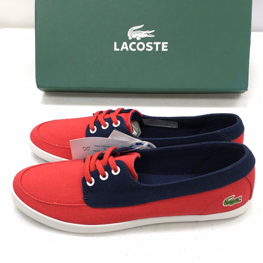 LACOSTE ZIANE BOAT SPW TXT RED/DK BLU 7-25SPW1103SW4