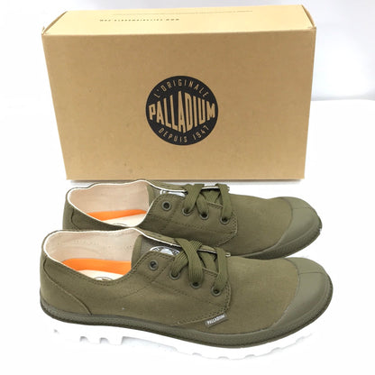 PALLADIUM BLANC OX DK OLIVE/WHITE 72885328