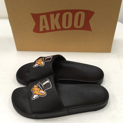 AKOO 721-0806  SLICK SLIDES/BLACK