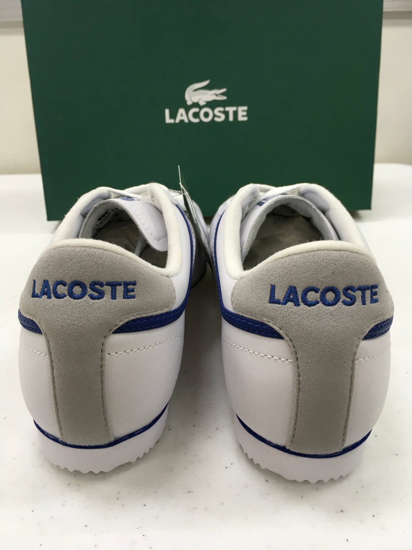 LACOSTE CAREW SPM LTH/SDE WHT/BLU 7-21SPM1251080