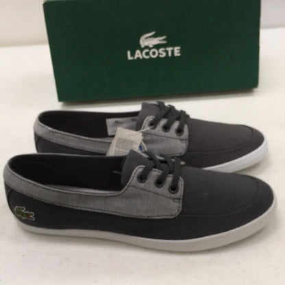 LACOSTE ZIANE BOAT CAM SPW TXT DK GRY/DK GRY WOMEN'S 7-25SPW401317C