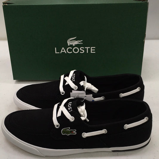 LACOSTE RAMER BOAT WJA SPM TXT BLK/WHT 7-25SPM 5022312