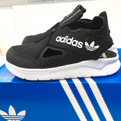 Adidas-kids-boys-360-platform-sneakers-shoes-casual-black-FX4946 Pre School