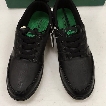 LACOSTE CARNABY EVO REI SPM LTH/SYN BLK/BLK 7-30SPM000402H