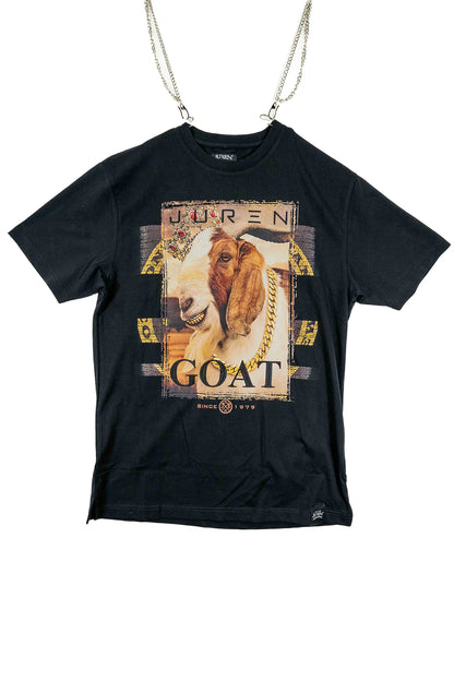 Juren Goat tee - Black