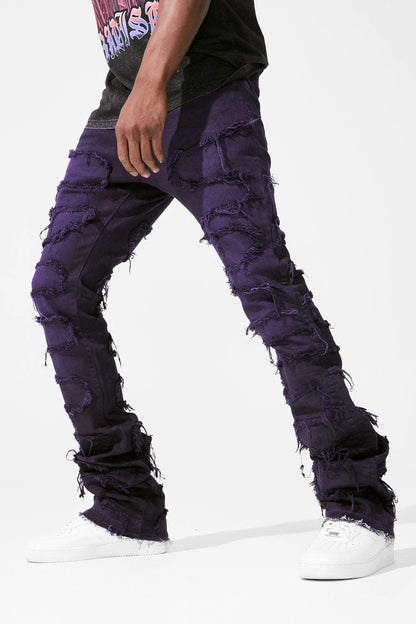 JORDAN CRAIG MARTIN STACKED - OASIS DENIM (PURPLE) JTF1131