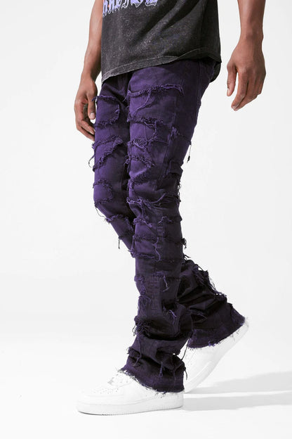 JORDAN CRAIG MARTIN STACKED - OASIS DENIM (PURPLE) JTF1131