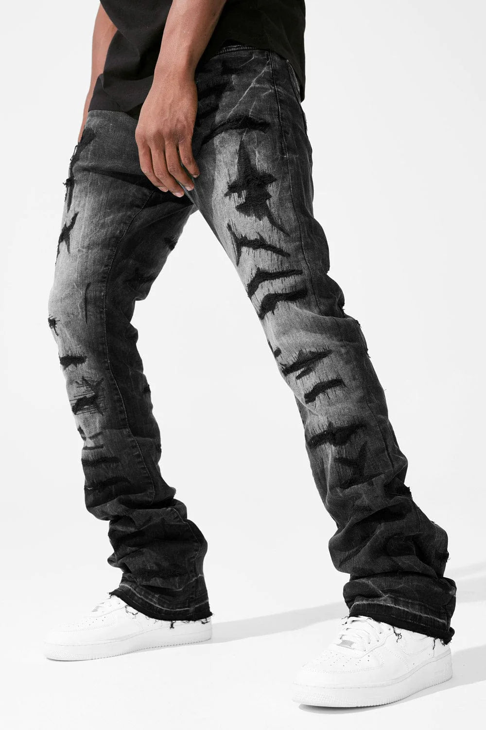 JORDAN CRAIG MARTIN STACKED - WOLVERINE DENIM (BLACK SHADOW) JTF1134