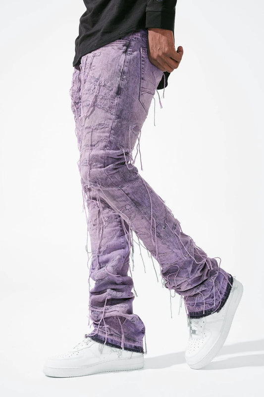 JORDAN CRAIG MARTIN STACKED - WILDER DENIM (LILAC) JTF1151