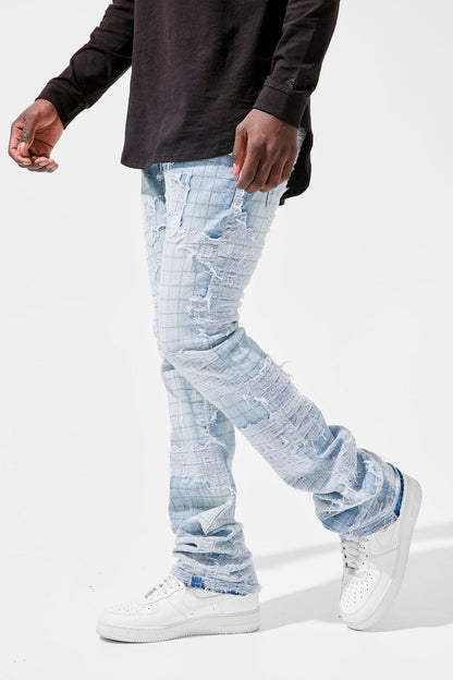 JORDAN CRAIG MARTIN STACKED - FULL MOON BORO DENIM (ICE BLUE) JTF1156