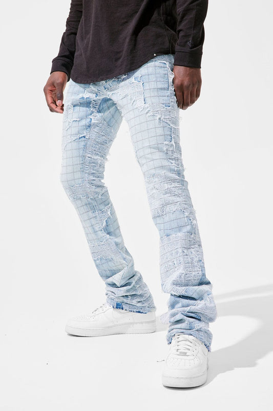 JORDAN CRAIG MARTIN STACKED - FULL MOON BORO DENIM (ICE BLUE) JTF1156