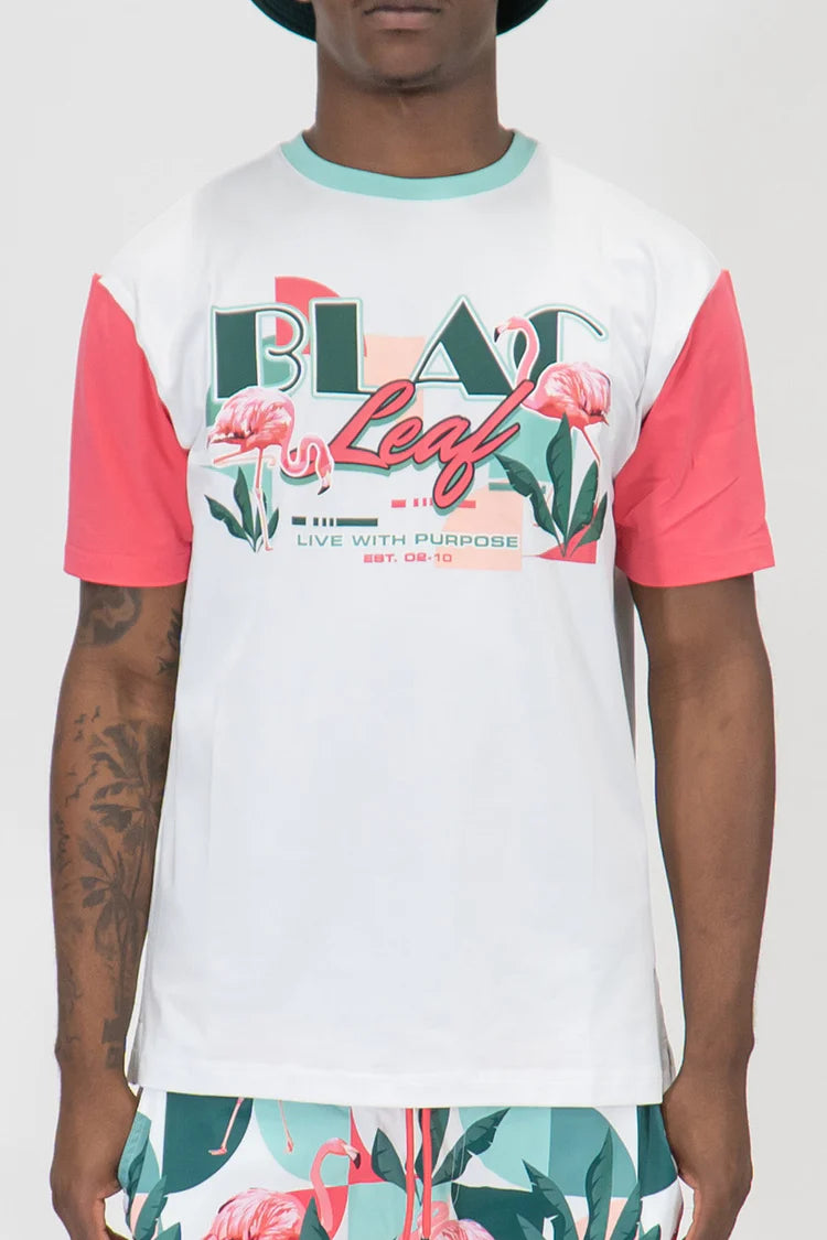 BLAC LEAF SUMMER VIBES SHIRT BLS123-102