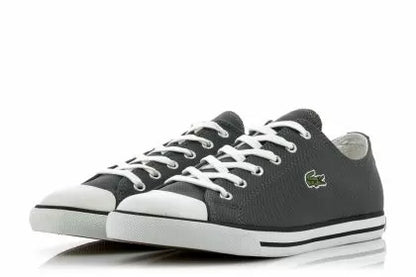 LACOSTE SCARPE TELA GRIGIO L27 SRM GRY SNEAKERS UNISEX TENNIS 7-20SRM3415007