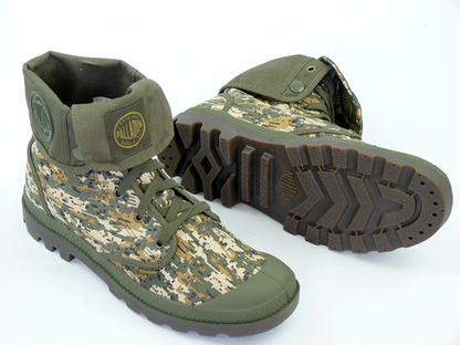 BAGGY PALLADIUM DIGI-CAMO RETRO MILITARY BOOTS 02353332