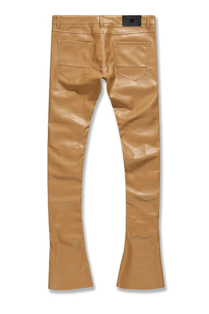 Jordan Craig PU Stacked Carpenter Men's Pants Mocha JRF1135-MOCHA