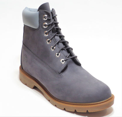 Timberland Men's Dark Gray Grey 6 Inch Leather Boots Waterproof Style TB 0A5PY8 W08