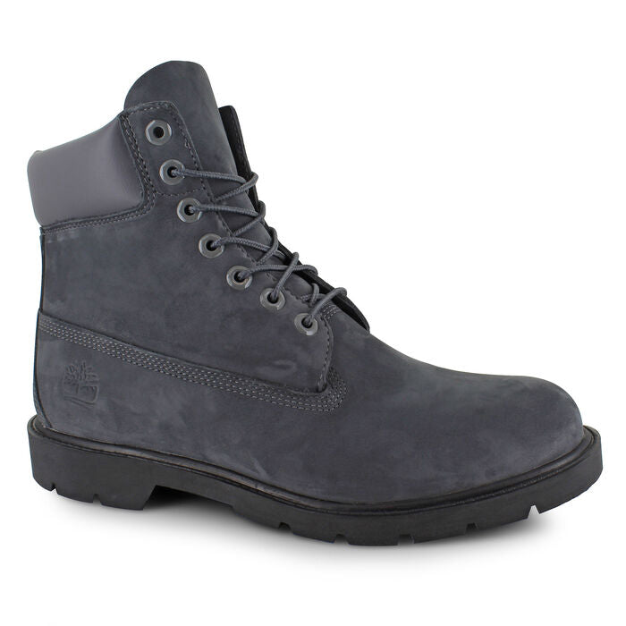 Timberland Classic 6in Boot Nubuck Dark Gray Grade School TB 0A4125 C64