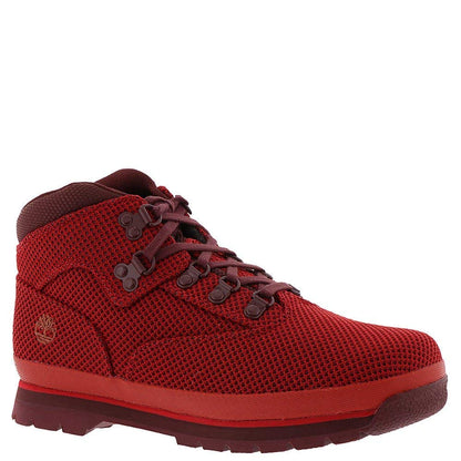 Timberland Kids Unisex Fabric Euro Hiker (Big Kid) Haute Red Grade School