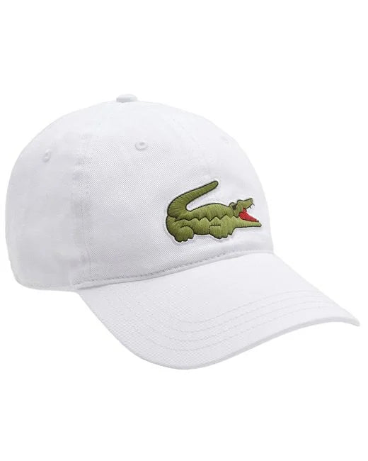 Lacoste Unisex Adjustable Organic Cotton Twill Cap